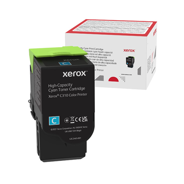 Xerox 006R04365 High Capacity Cyan Toner Cartridge 