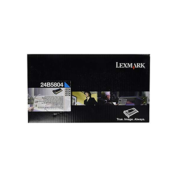 Lexmark 24B5804 Return Program Cyan Toner Cartridge