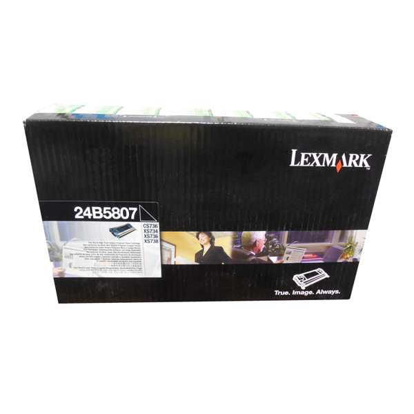 Lexmark 24B5807 Return Program Black Toner Cartridge 