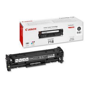 Canon 718 Black Toner Cartridge 2 Pack 