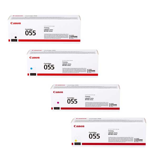 Canon 055 Toner Value Pack (B/C/M/Y) 