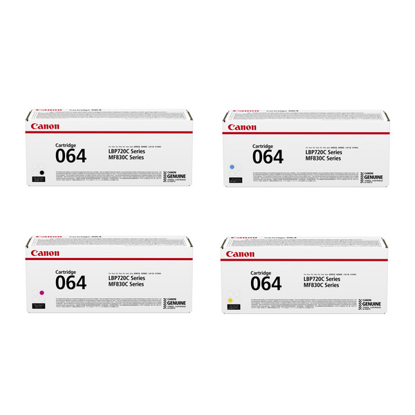 Canon 064 Toner Cartridge Multipack (B/C/M/Y)