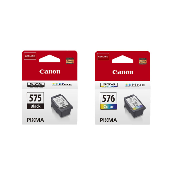 Canon PG-575 & CL-576 Ink Cartridge Multipack (B/C/M/Y)