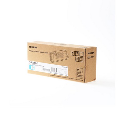 Toshiba T-FC34EC Cyan Toner Cartridge 