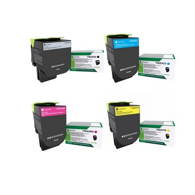 Lexmark 71B2HK0 High Capacity Toner Value Return Program Multipack