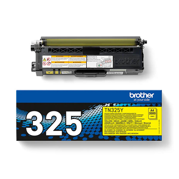 Brother TN325Y Yellow Toner Cartridge