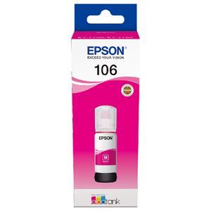 Original Epson 106 Ecotank Magenta Ink Bottle