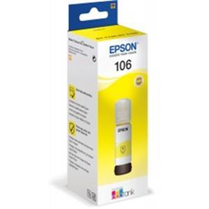 Original Epson 106 Ecotank Yellow Ink Bottle