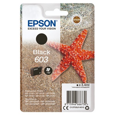 Epson 603 Black Ink Cartridge