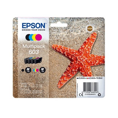 Epson 603 Ink Cartridge Multipack (B/C/M/Y) 