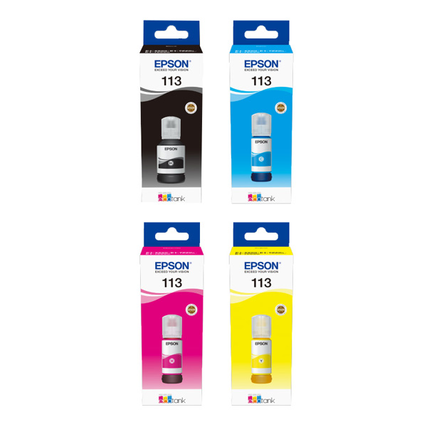 Epson 113 Ink Cartridge Multipack (B/C/M/Y) 