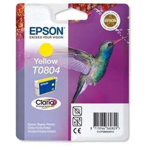 Epson T0804 Yellow Ink Cartridge