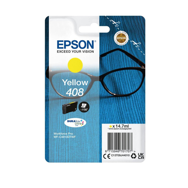 Epson Ultra 408 Yellow Ink Cartridge