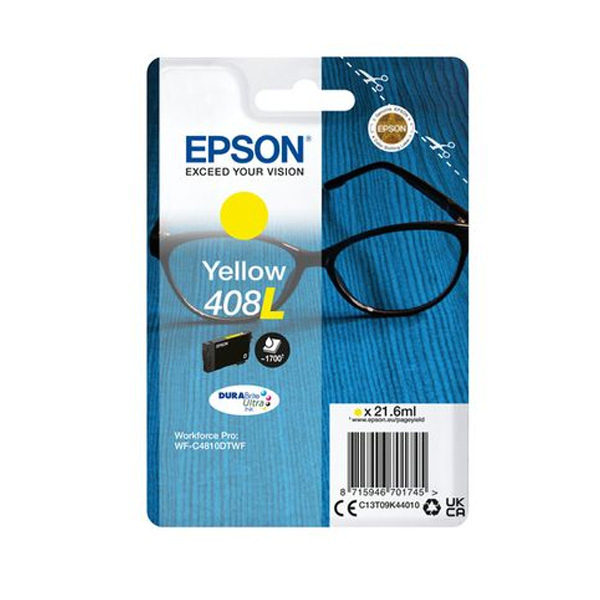 Epson Ultra 408L High Capacity Yellow Ink Cartridge