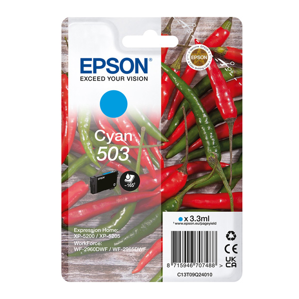 Epson 503 Cyan Ink Cartridge 