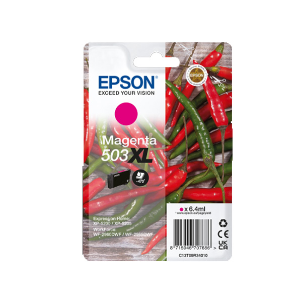 Epson 503 High Capacity Magenta Ink Cartridge 