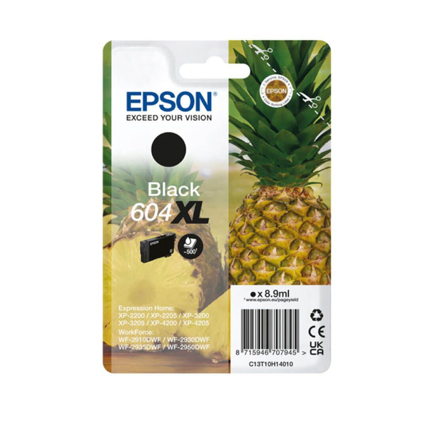 Epson 604XL High Capacity Black Ink Cartridge 