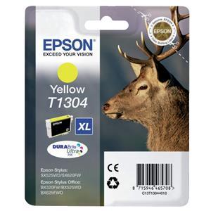 Epson T1304 Extra High Capacity Yellow Ink Cartridge