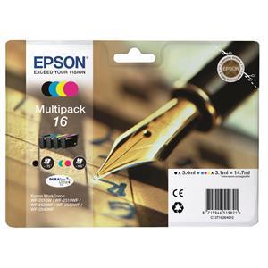 Epson 16 B/C/M/Y Ink Cartridge Multipack 