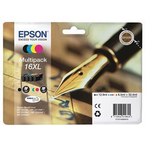 Original Epson 16XL B/C/M/Y Ink Cartridge Multipack