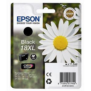 Epson T1811 18XL High Capacity Black Ink Cartridge