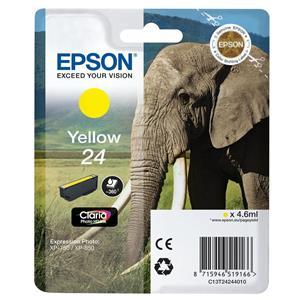 Epson 24 Yellow Ink Cartridge 360 pages