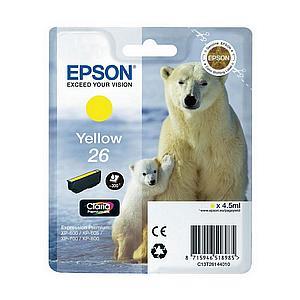 Epson 26 Yellow Ink Cartridge