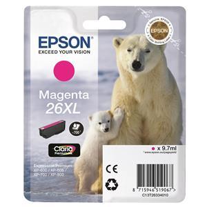 Original Epson 26XL Magenta Ink Cartridge