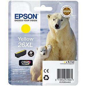 Epson 26XL Yellow Ink Cartridge