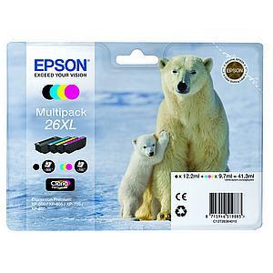 Epson 26XL Ink Cartridge Multipack (B/C/M/Y)