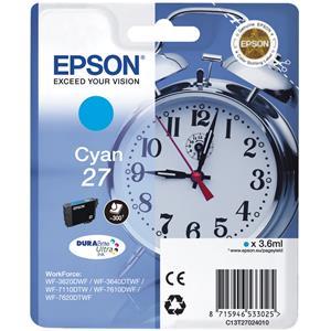 Epson 27 Cyan Ink Cartridge 