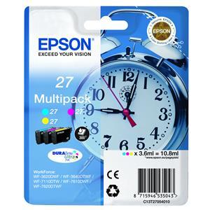 Epson 27 Colour Ink Cartridge Multipack