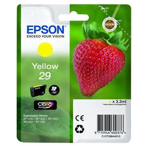 Epson 29 Yellow Ink Cartridge 