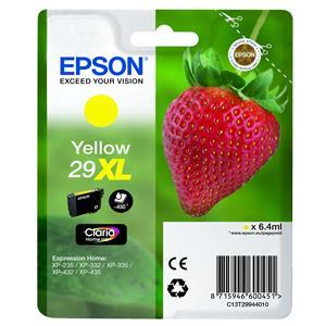 Epson 29XL Yellow Ink Cartridge