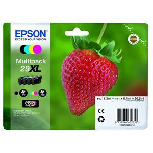 Epson 29XL Ink Cartridge Multipack B/C/M/Y