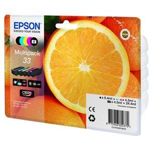 Original Epson 33 Ink Cartridge Multipack