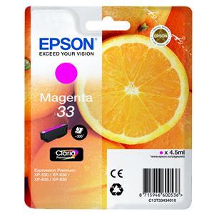 Epson 33 Magenta Ink Cartridge 