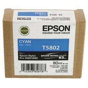 Epson T5802 Cyan Ink Cartridge