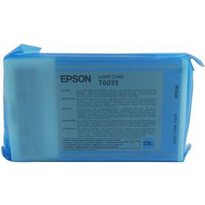 Original Epson T6035 Light Cyan Ink Cartridge