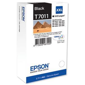 Epson T7011 Extra High Capacity Black Ink Cartridge