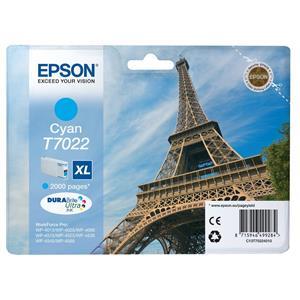 Epson T7022 High Capacity Cyan Ink Cartridge