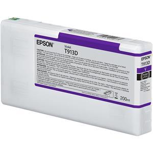 Original Epson T913D Violet Ink Cartridge