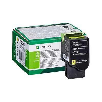 Lexmark C2320Y0 Yellow Toner Cartridge