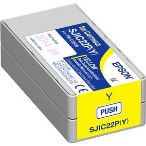 Epson SJIC22PY Yellow Ink Cartridge