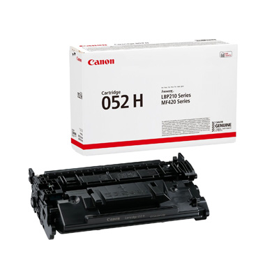 Canon 052H High Capacity Black Toner Cartridge