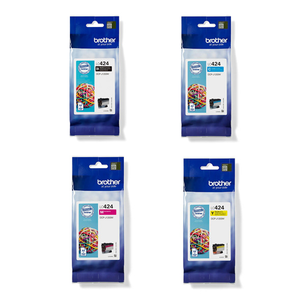 Brother LC424BK Ink Cartridge Multipack (B/C/M/Y) 