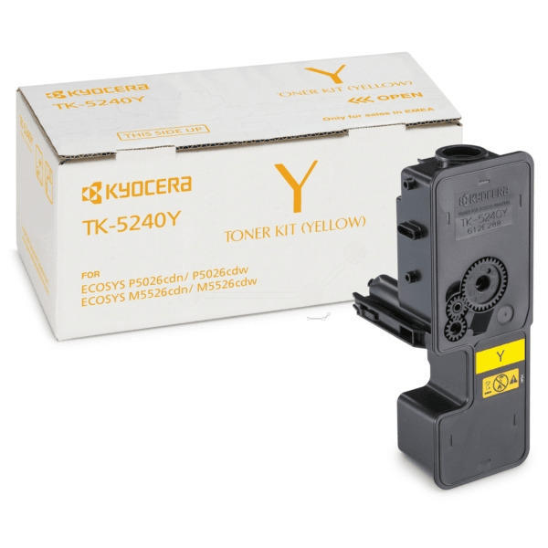 Kyocera TK-5240Y Yellow Toner Cartridge 