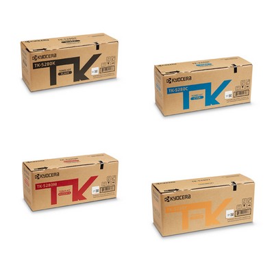 Kyocera TK-5280K Toner Cartridge Multipack (B/C/M/Y)