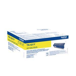 Brother TN-421Y Yellow Toner Cartridge 