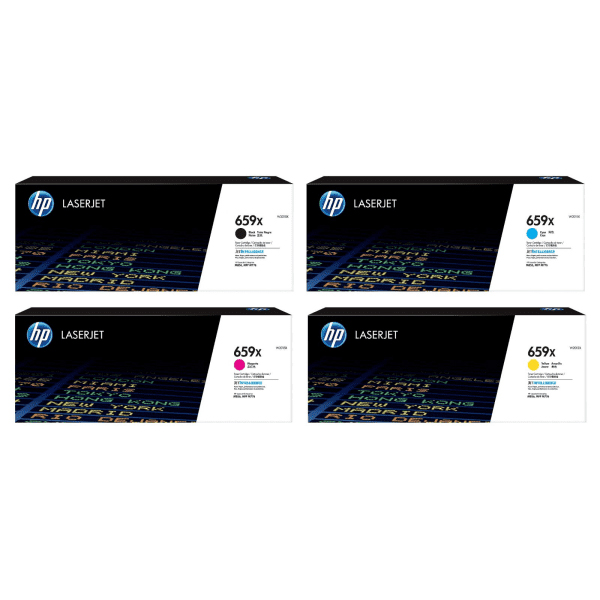 HP 659X High Capacity Toner Cartridge Multipack (B/C/M/Y) 